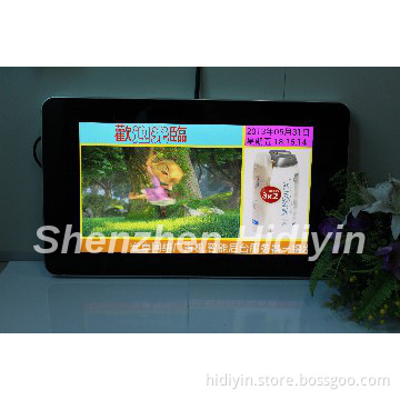 USB/SD/WIFI/HDMI/3G/RJ45 22" bus ad player media displayer